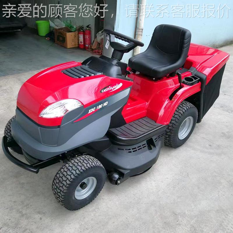 Four  wheeledrmountGOQed  lwn mowergolf coursea lawn mower