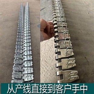 F6皮带连身扣输送带皮带扣高强度连接扣传送皮带接头扣夹整体钉扣