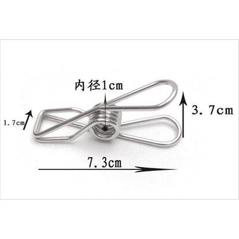 晾衣架固定夹子 不锈钢晒衣夹 防风夹 被子夹 加厚大号实心线夹,3C数码配件,USB多功能数码宝,淘宝优惠券,粉丝福利购,淘宝优惠卷
