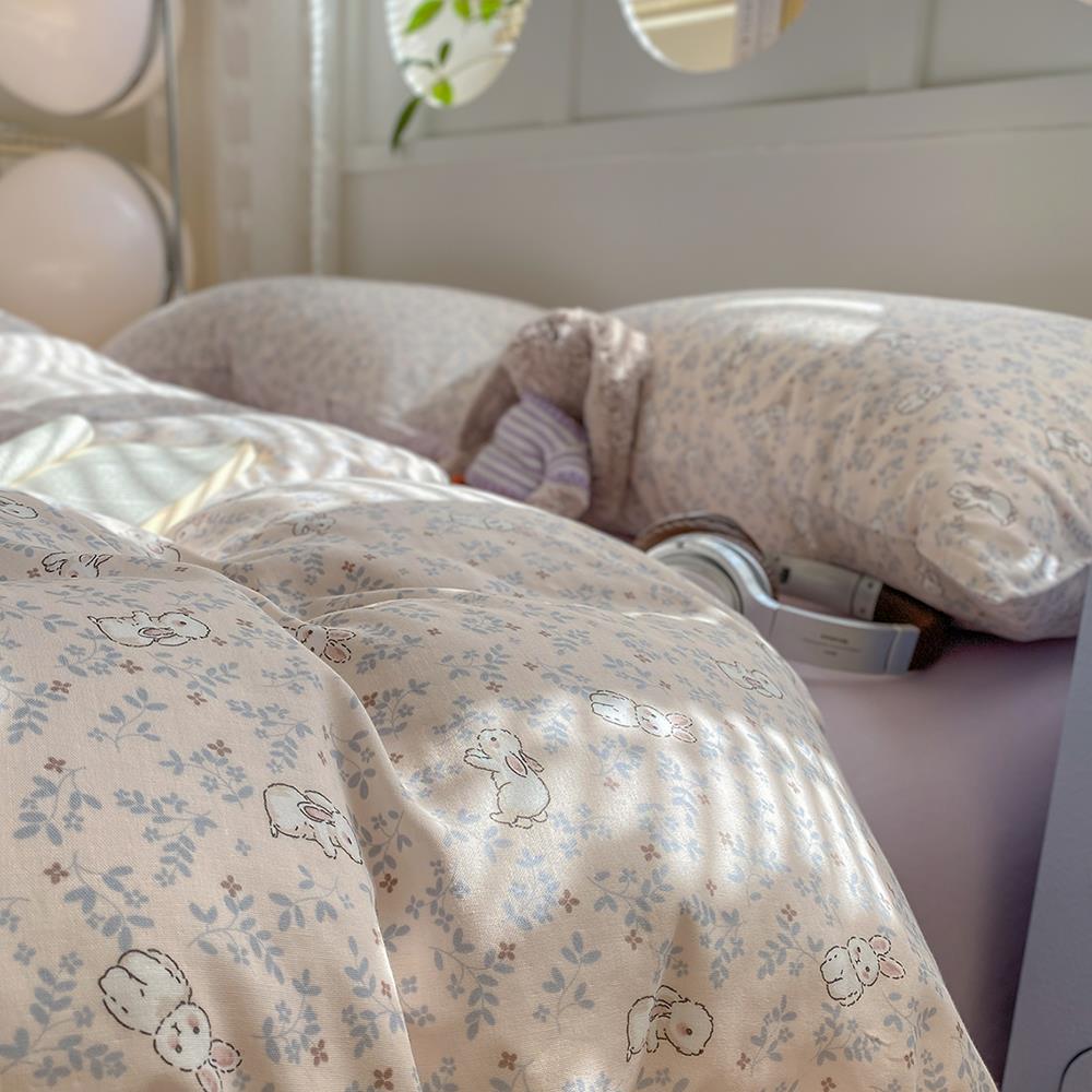 母婴A类纯棉双层纱布被套单件150x210x215单双人220x240全棉被罩