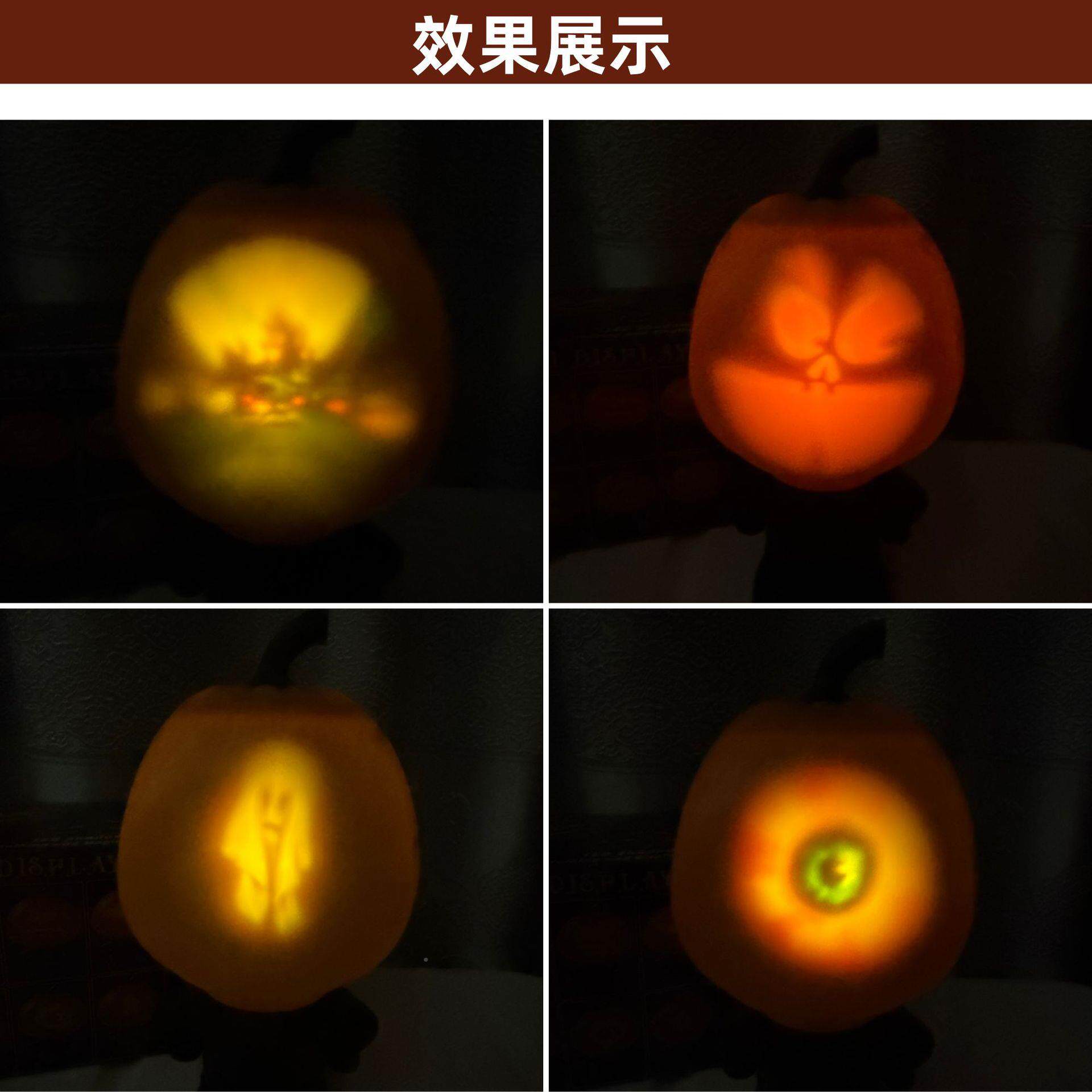 跨投境万圣夜节灯南瓜人灯会唱说话YG-万圣节日灯圣歌诞usb装饰影