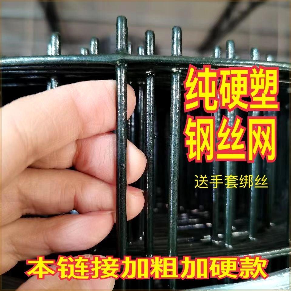 硬塑铁丝网围栏荷兰网养殖网养鸡网栅栏钢丝网铁网家用护栏防护网