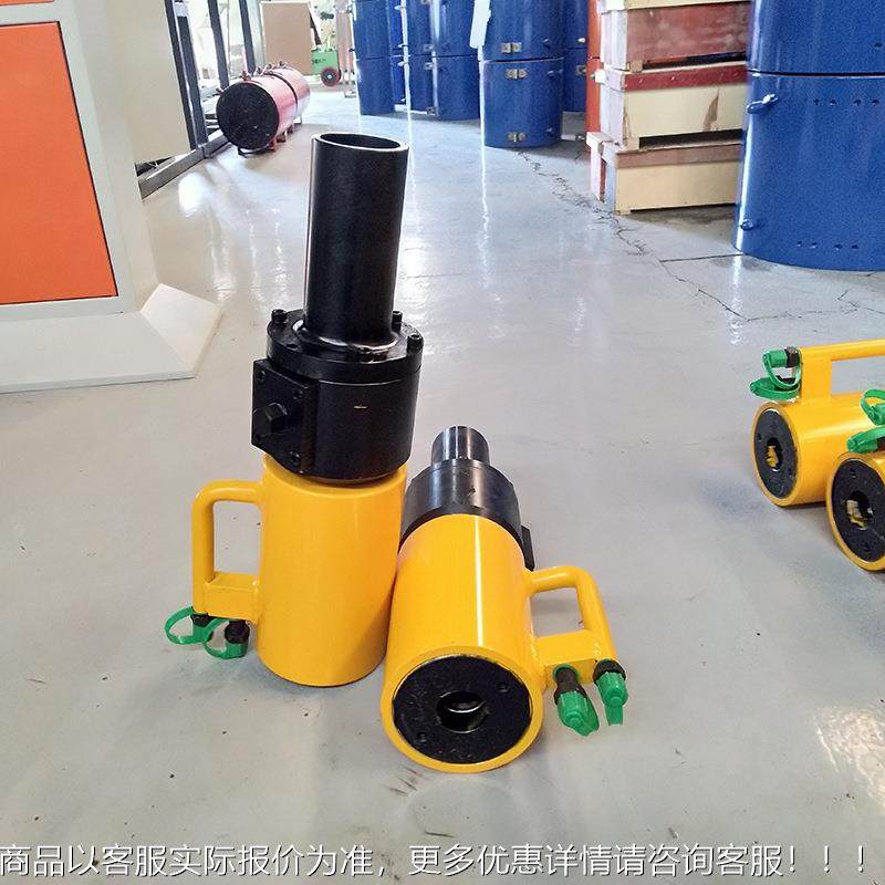 桥梁公路钢棒千斤顶 预棒应力油泵钢张拉千斤顶240梁张 桥建筑拉