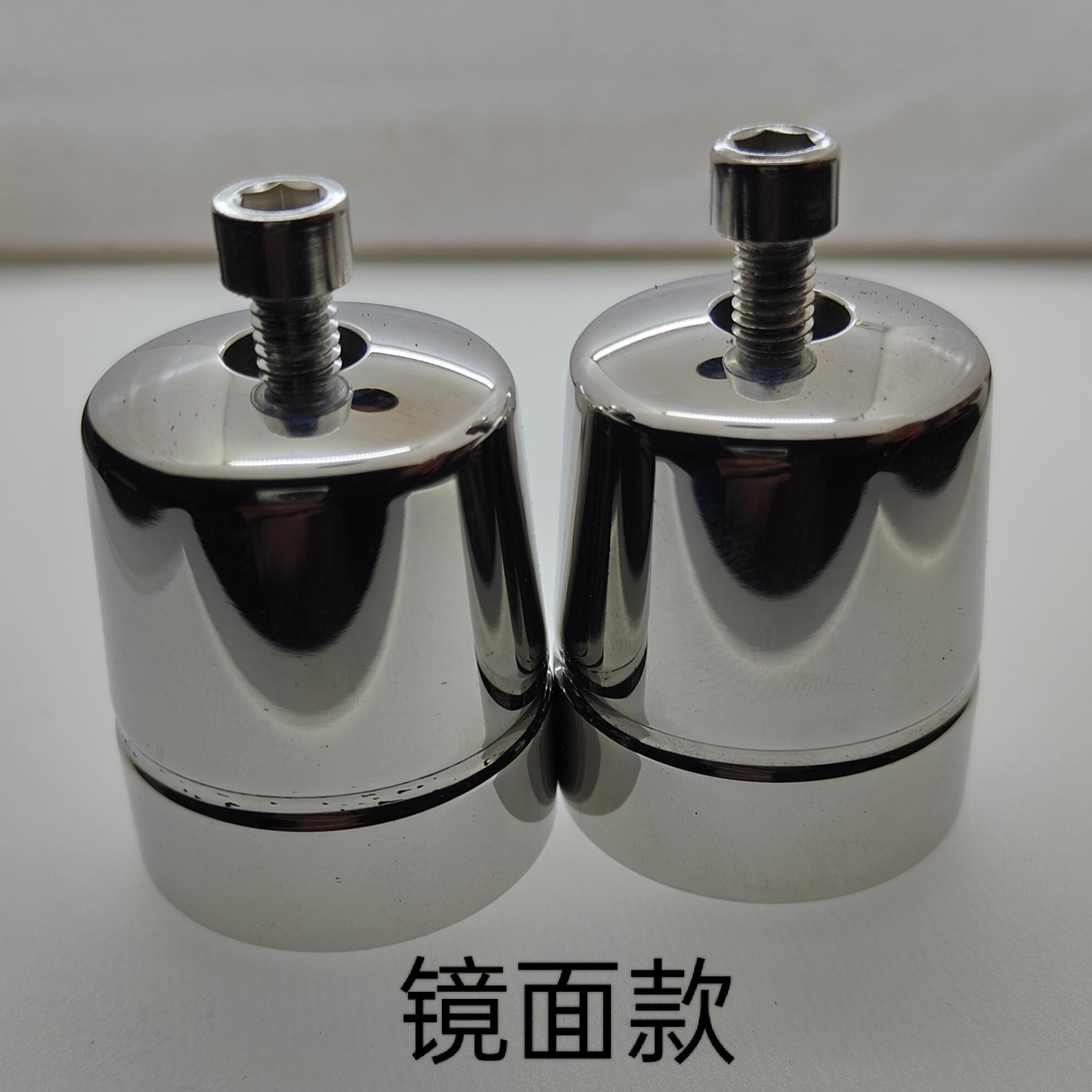 ncr125scr喜鲨WH125-9/10nx摩托车304不锈钢平衡块防摔棒手把堵塞