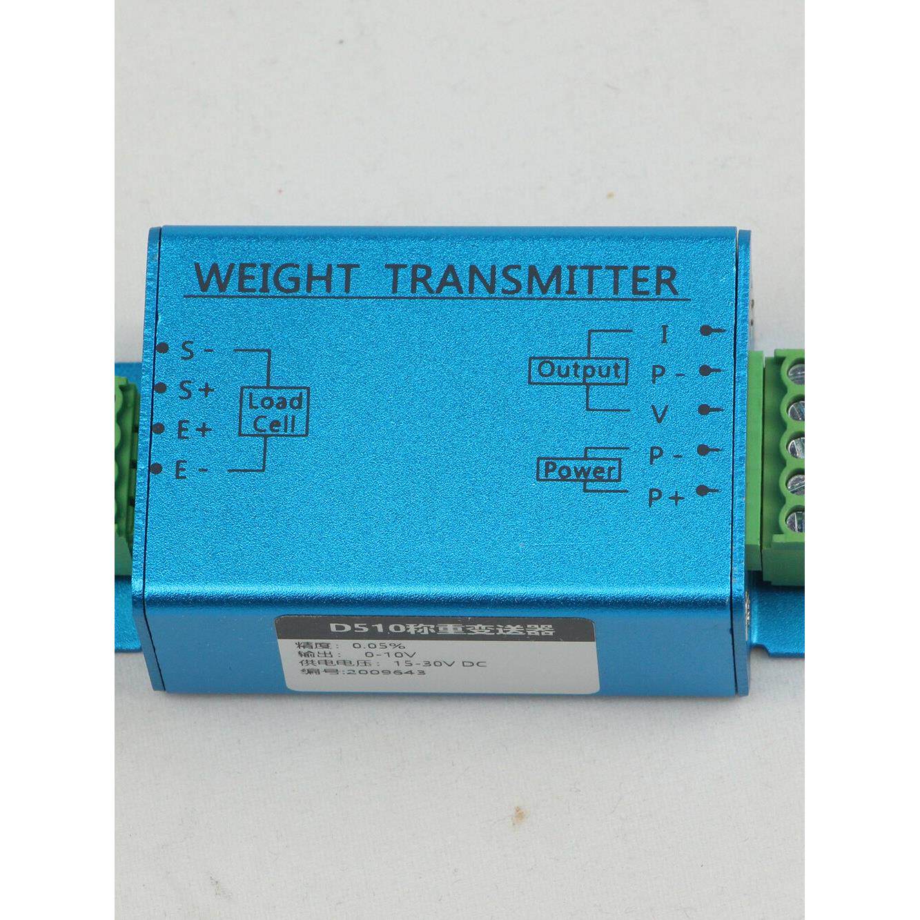 压力变送器0-10V称重放大器传感器模块Plc模拟4-20Ma力测量0-5V