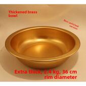 风水盆 纯铜盆 聚宝盆喜盆米盆厂家直销 紫铜盆全铜盆 加厚黄铜盆