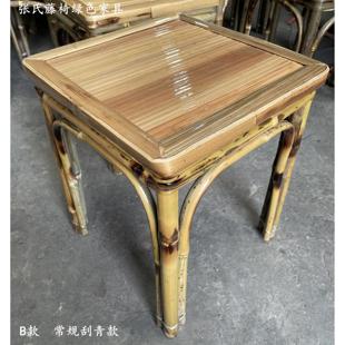 凳换凳家用板凳小家用方凳家用 张氏藤椅竹家具矮凳户外凳子竹凳鞋