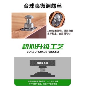 台球桌石板微调螺丝o顶丝调平螺丝螺帽螺母桌球台用升降器顶丝