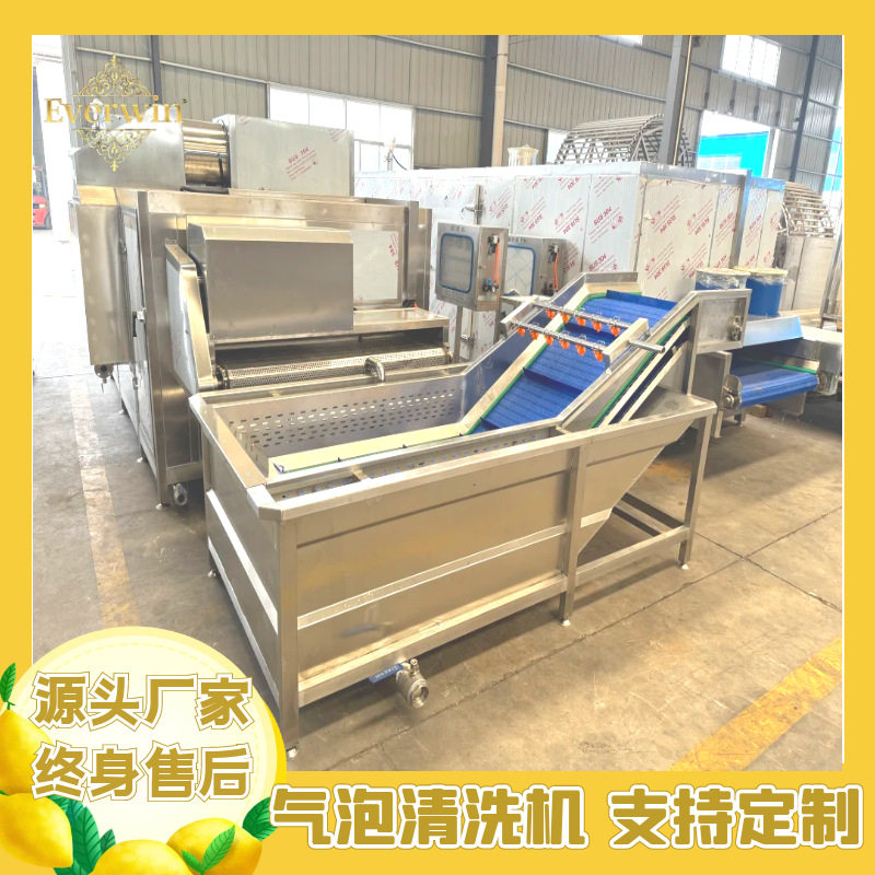 大型液压提升气泡清洗机全自动果蔬杀青预冷机商用净菜加工流水线,清洗/食品/商业设备,洗果机/洗菜机,淘宝优惠券,粉丝福利购,淘宝优惠卷