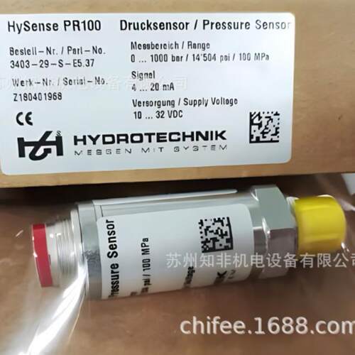 HYDROTECHNIK压力变送器3403-15-C3.37油压传感器PR150/PR400现货