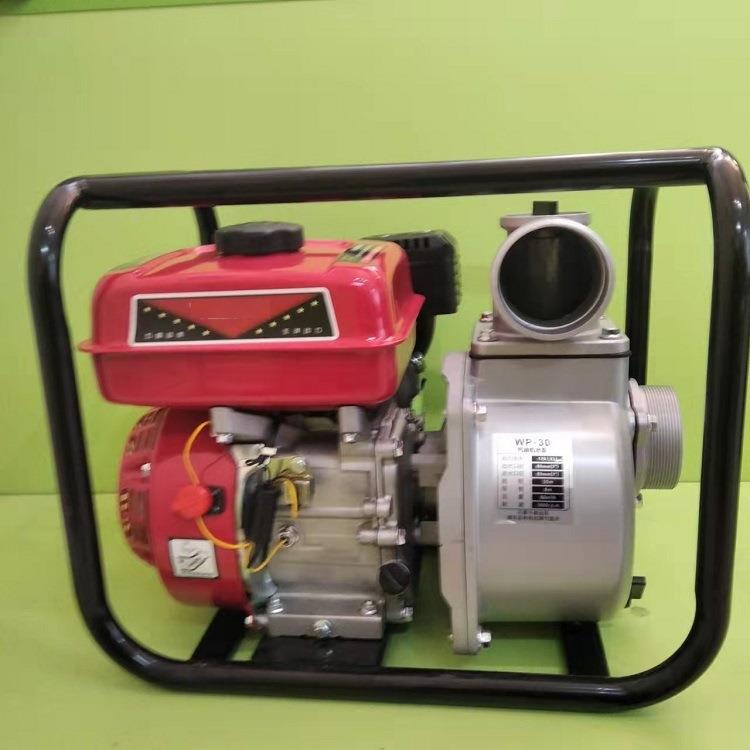 柴油电启动6寸大流量水泵 2寸3寸4寸小型手抬泵 排涝用抽水机