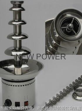 ZVL巧克力喷泉机克/5层巧力融塔力/带加热巧化克瀑布机/巧克力机