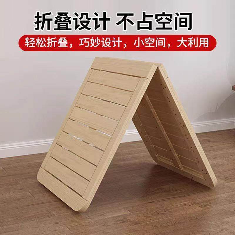 折叠床板车载可伸缩实木床板硬床垫单人沙发木板垫硬床板便携式