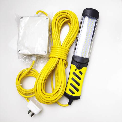LED高亮便携检修灯 220V转24V低压手提照明灯玉米形LED灯具