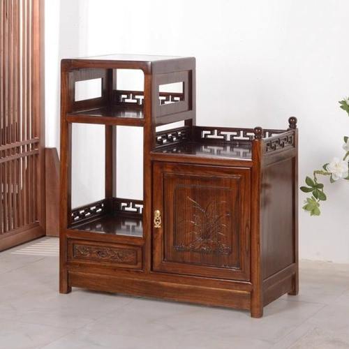 茶水柜办公室新中式矮柜公司靠墙多功能茶水台家用酒水柜子置物柜