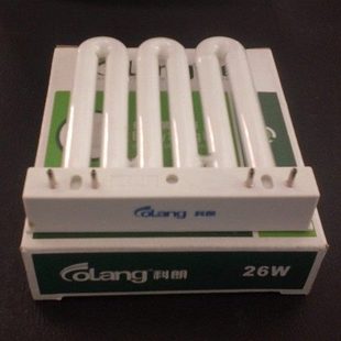 科朗2U3U排管9W13W26W 32W38W45W厨卫吸顶灯平四针三基色节能灯管