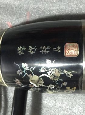 潮州乐器汉乐吊圭头弦外江弦二弦梅县弦全贝雕蝾螺