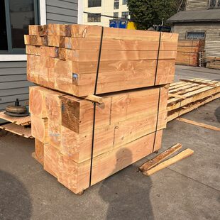 户外防腐木火车轨道吊车用实木垫木方油浸木方枕木垫木红松杉木板