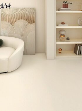 微水泥瓷砖侘寂奶油风卫生间砖肌肤釉柔光砖客厅防滑地砖1200x600