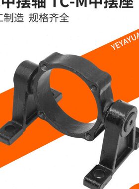 SC标准TC-M32/40/50/63气缸80附件100支架125中摆160底座200 250