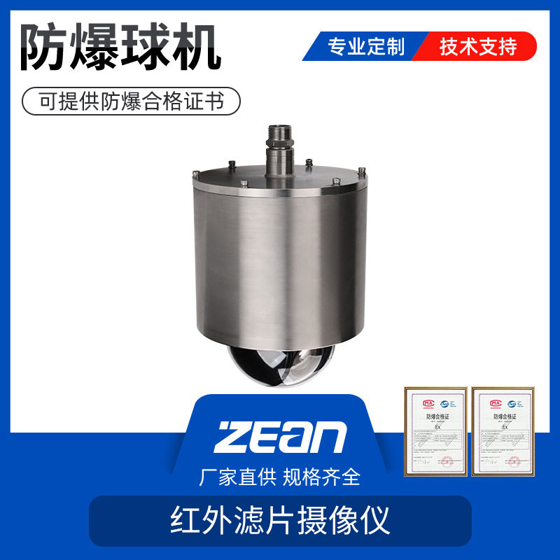 304不锈钢外壳防爆球机摄像机AQX-2XE36410P(A)高清批量防爆监控