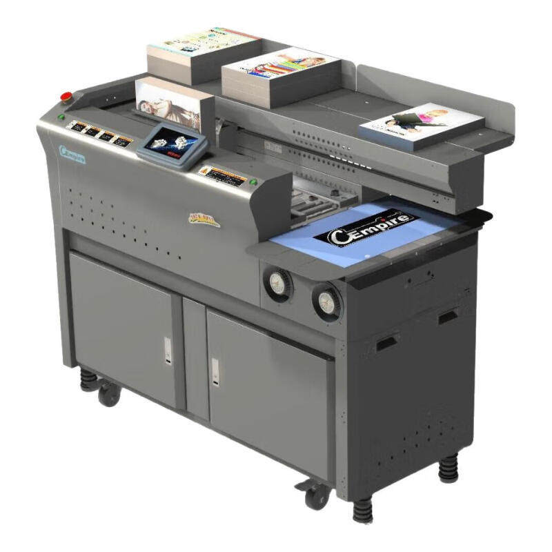 豪彩S系列双变频可扩展无线胶装机S5/S6/S7/S8/S9 A3/A4幅面标书