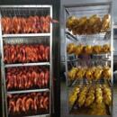 直销热风循环烤鸡炉 商用冒烤鸭炉 单双车架旋转烤肉炉工业烤禽箱
