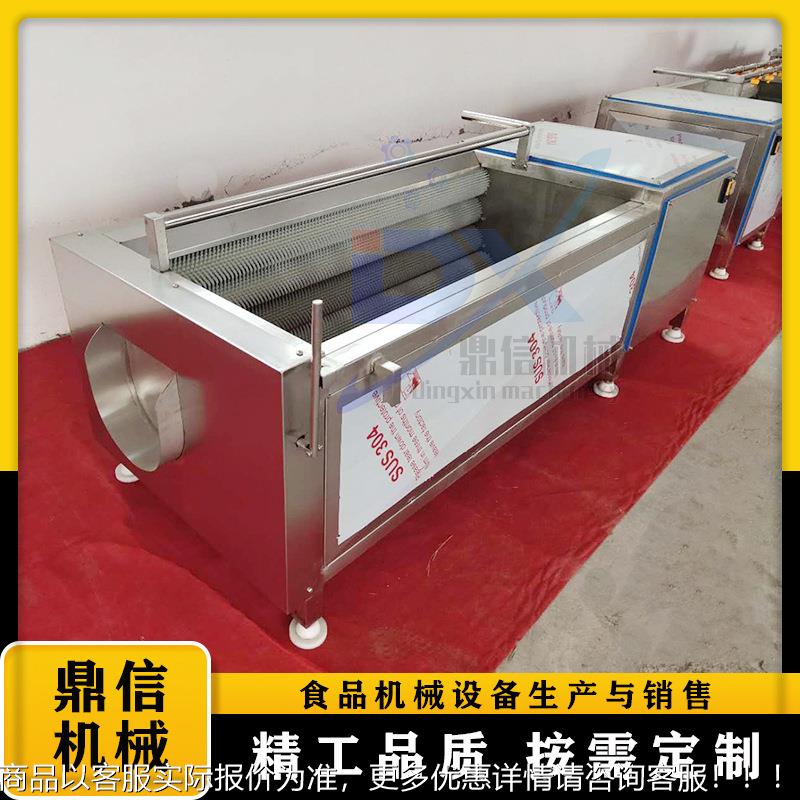 不锈钢机去泥清洗TPH机洗 山楂毛辊清洗设备 平行 毛辊清 全自动