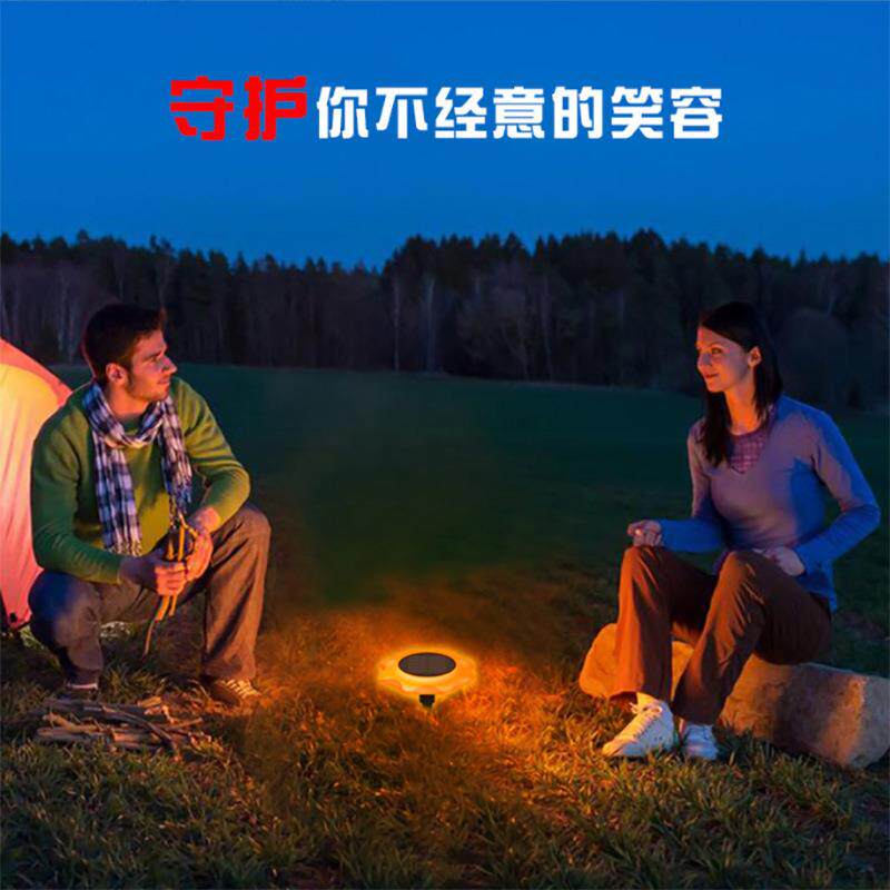 新款智能控制太阳能地插灯户外别墅庭院草坪装饰灯室外防水地埋灯