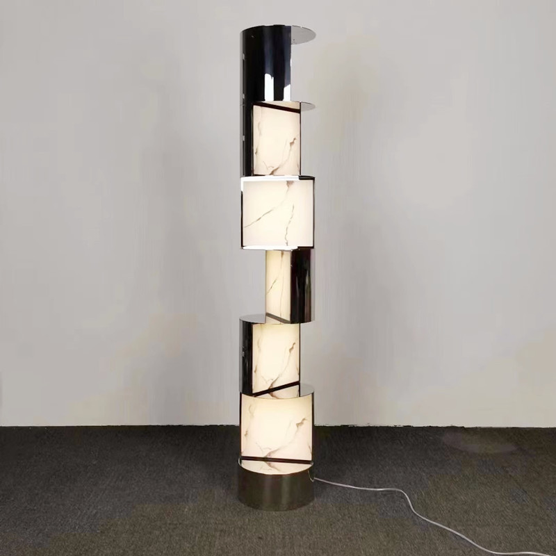 意式极简艺术落地灯北欧异形灯客厅落地灯样板房展厅立式装饰落地