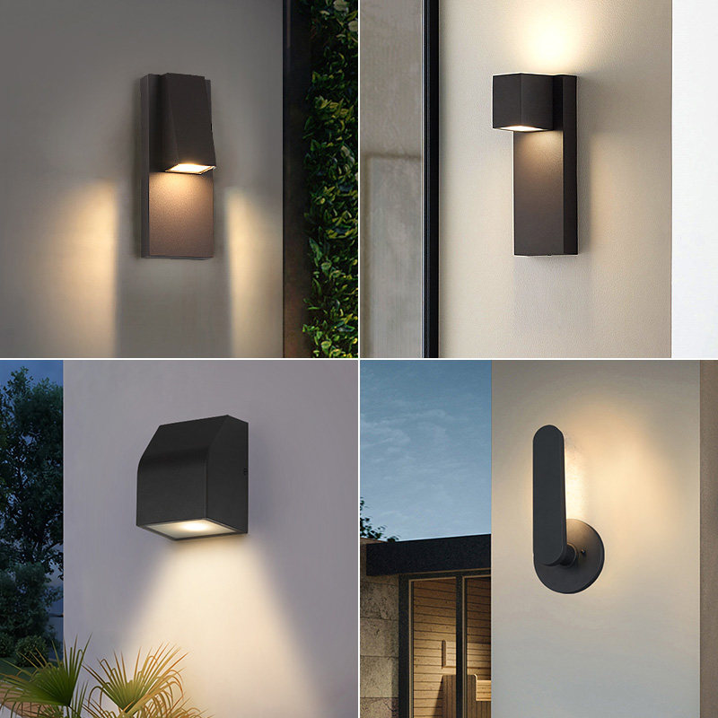 现代简约LED户外防水壁灯庭院外墙别墅大门室外防雨防锈阳台灯具,家装灯饰光源,户外壁灯,淘宝优惠券,粉丝福利购,淘宝优惠卷