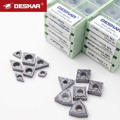 外圆桃型WNMG080404-MA内孔CCM09T304 LF6018S不锈钢