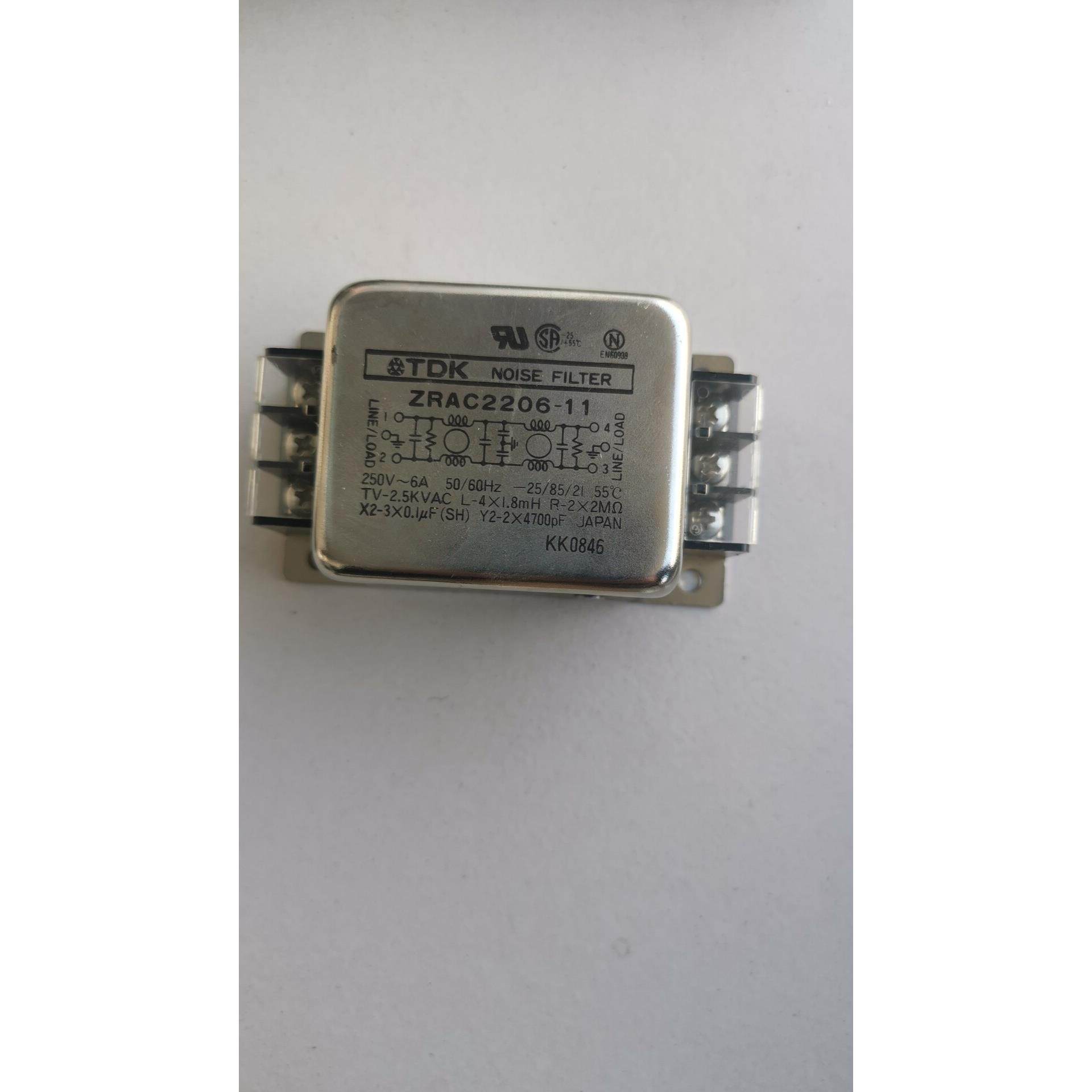 TDK电源滤波器ZRAC2206-11 ZRAC2210-11 ZRAC2220-11 ZRAC2230-11