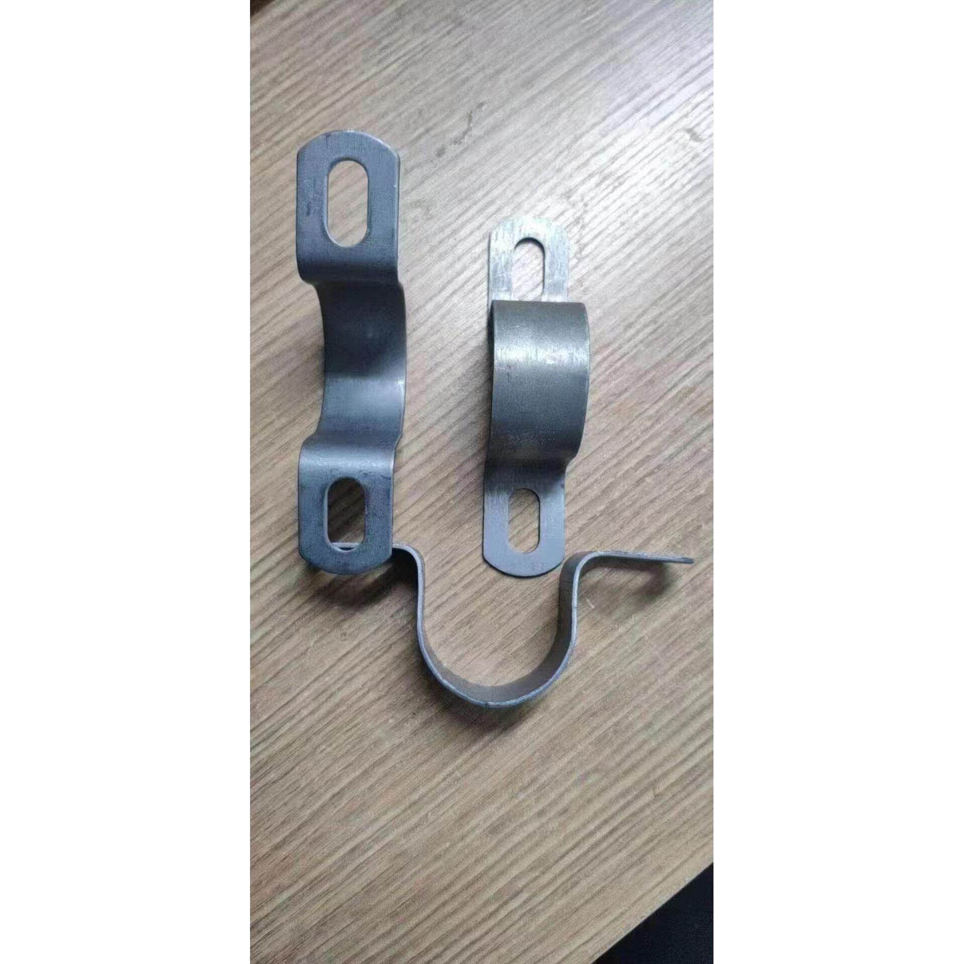 建筑工地临边防护连接件卡扣48钢管管夹铁墙扣铁卡扣卡箍墙卡管卡