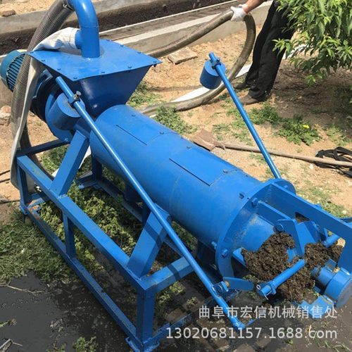 广东不锈钢微滤固液分离机 猪粪鸡粪脱水机 沼渣沼液分离机