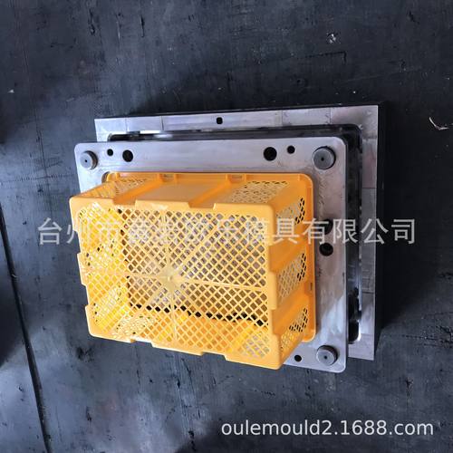 承接塑料山竹筐模具水果筐模具制造带盖塑料周转筐模具加工注塑机