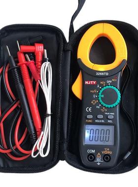 天宇3266TD数字钳形电流表钳型表万用电表维修空调测电容温度频率