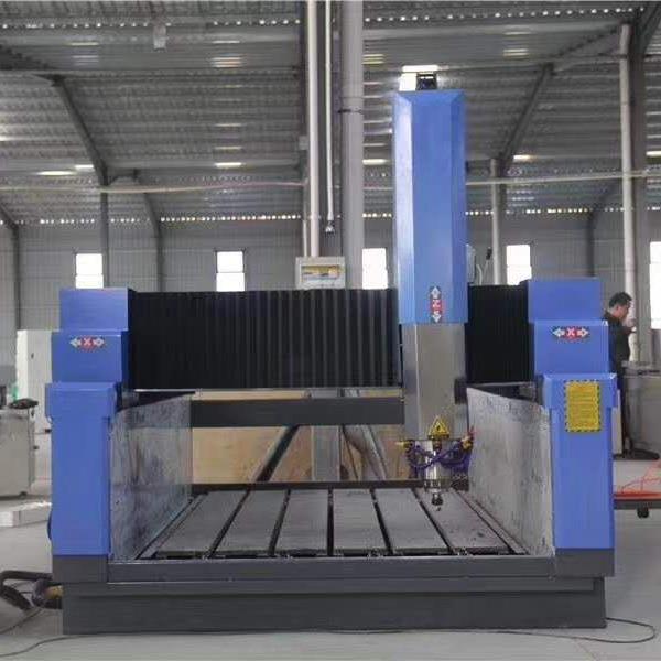 四轴立体石材雕刻机1325大型石材泡沫龙柱锯片主轴石材雕刻机