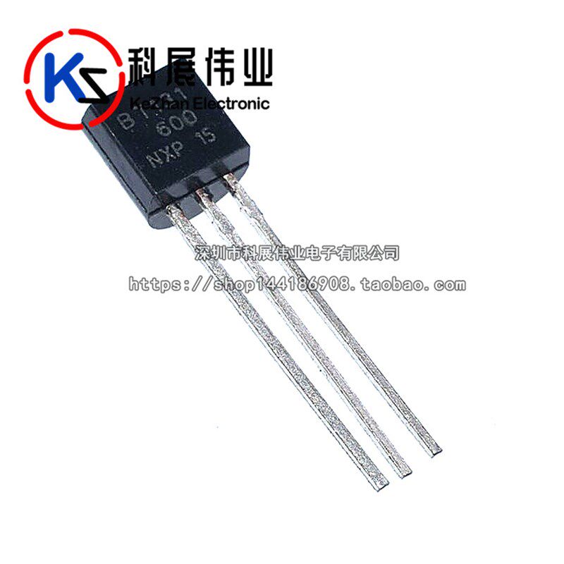 三极管 BT131-600 BT131 1A/600V 双向可控O硅 TO-92 (20个)