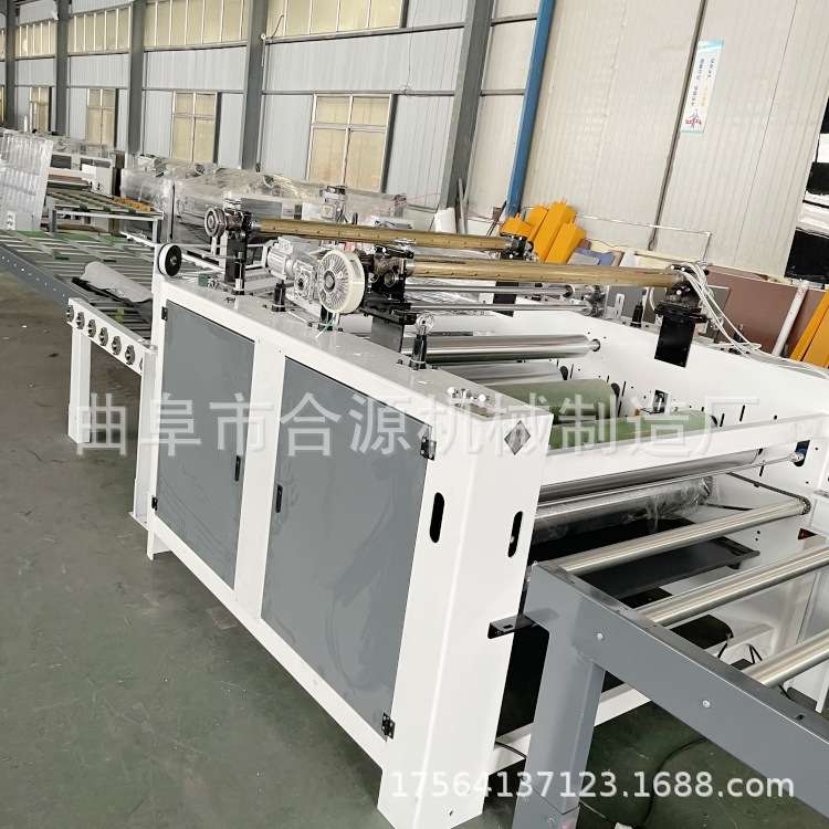 布料覆板机 PE膜无妨布水泥纤维板贴面机 TPU编织布玻纤布平贴机
