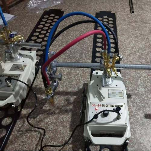 钢板轨道爬行式等离子切割CG1-30半自动火焰切割机