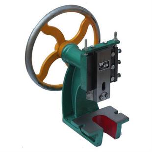 圆盘手动压力机台式 2T手啤机曲轴冲压机微型冲床 冲床手压机