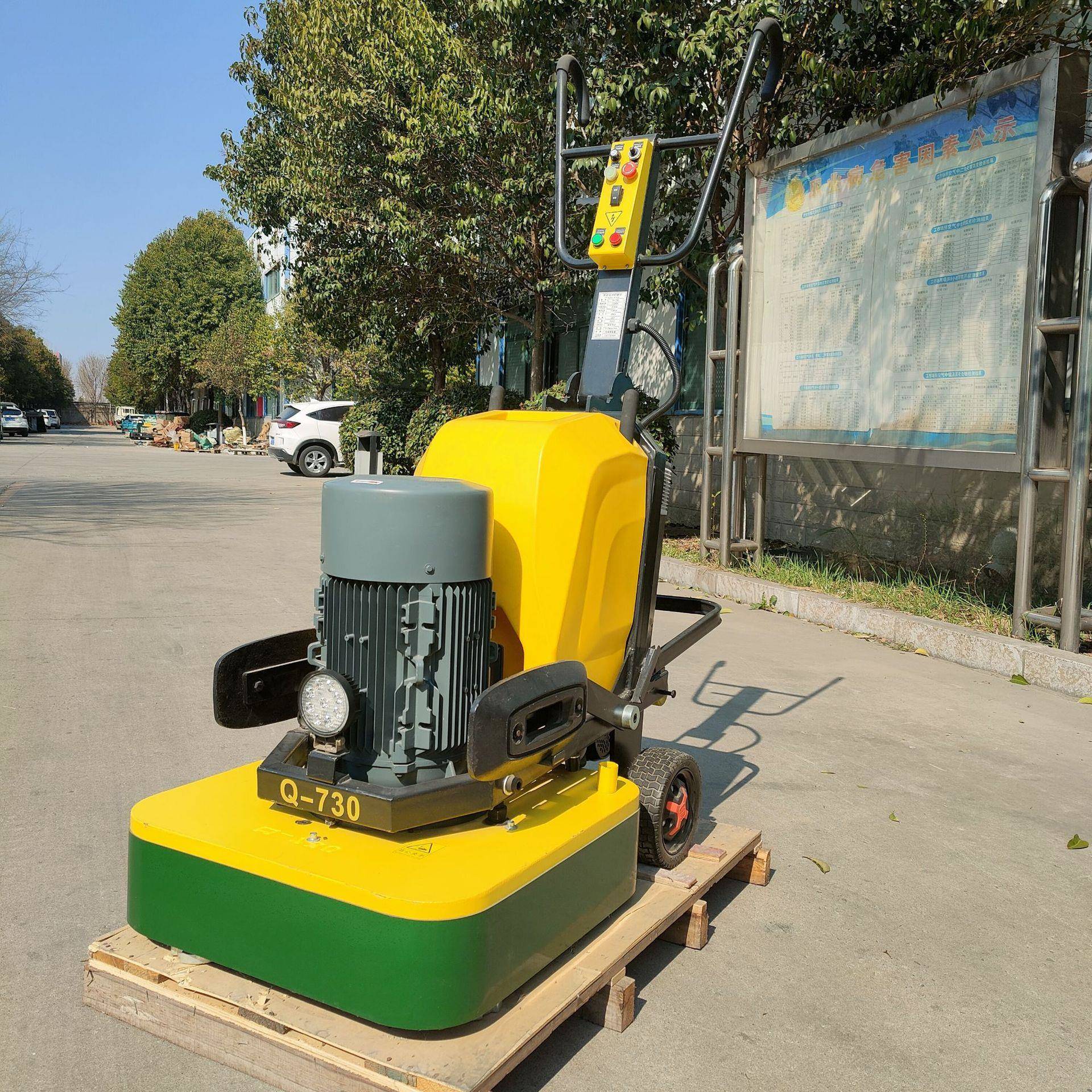 环氧地坪研磨机水泥地面打磨固化抛光翻新无尘地坪水磨石打磨机