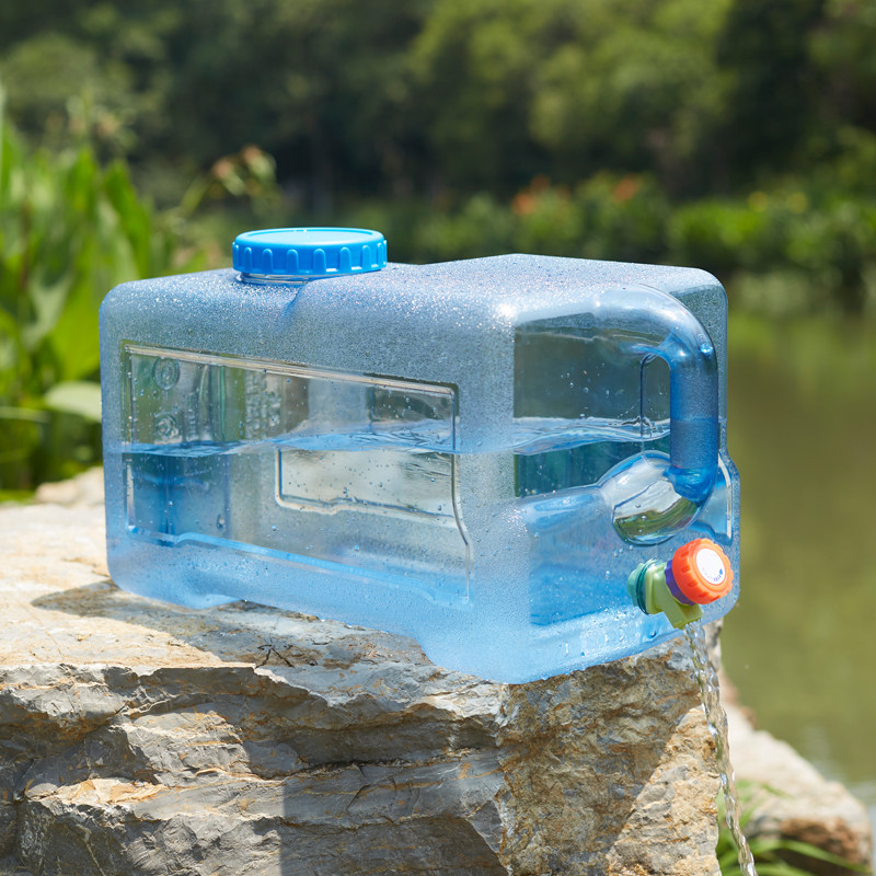 户外纯净水桶带水龙头矿泉水桶车载食品级家用饮水桶PC塑料储水箱,户外/登山/野营/旅行用品,水桶,淘宝优惠券,粉丝福利购,淘宝优惠卷