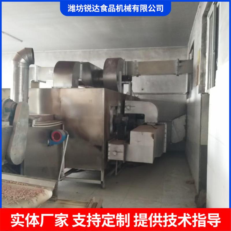 五香花生米烘烤炉商用杏仁核桃榛子烘烤炉花生坚果连续烘烤机