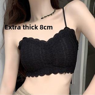 8CM韩国漫画胸外扩内衣女加厚8CM平胸大美背文胸显胸大显腰细文胸