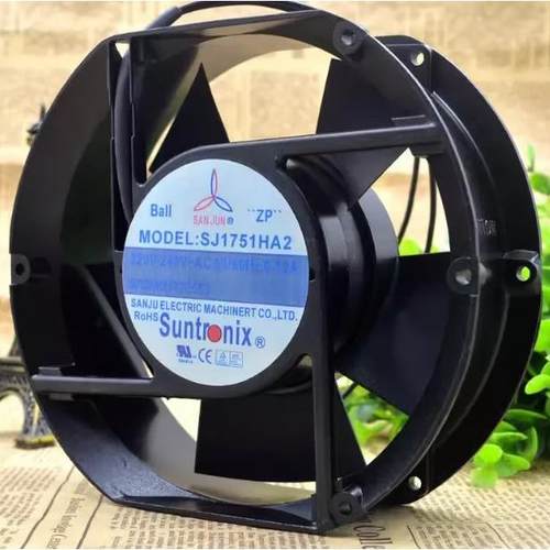 原装三巨 SJ1751HA2 220V 17cm 17251 0.12A 耐高温散热风机风扇