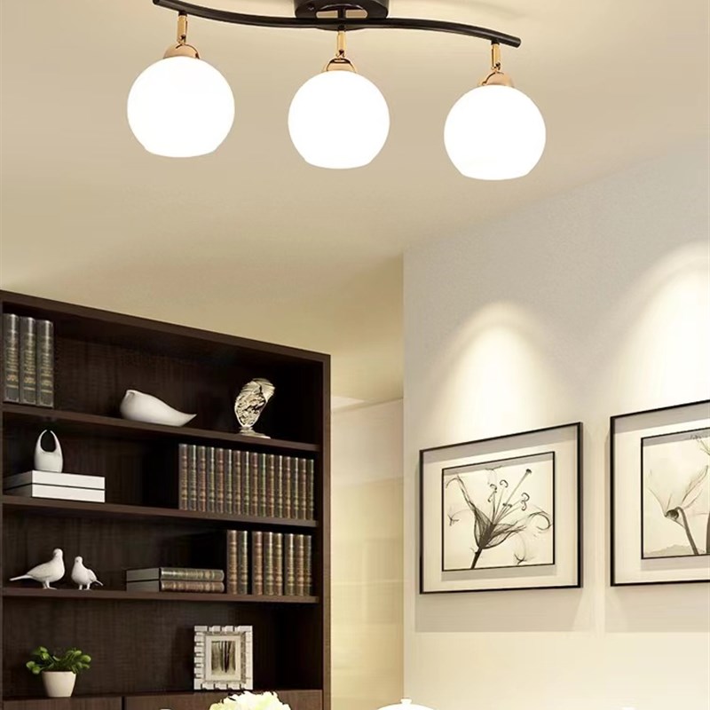 创意灯泡吸顶灯个性简约现代客厅灯吸吊两用灯餐厅饭厅卧室灯具