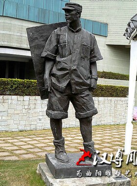 美术生户外取景人物雕塑画家主题大型玻璃钢铸铜雕塑广场公园景观