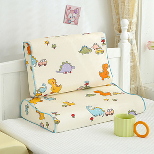 A类全棉乳胶枕套纯棉p儿童枕头套单个宝宝记忆枕头内胆套一对装拍